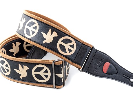 Legend Peace & Doves Guitar Strap | Neil Young Replica1