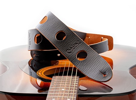 RightOn! Legend E.V. Gitarrengurt — Nachbildung der Eddie‑Vedder‑Gurte, 1‑inch‑Löcher als Tribut an Pete Townshend, Stil von Pearl Jam