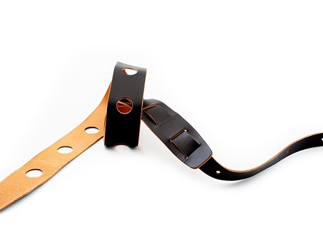 RightOn! Legend E.V. Gitarrengurt — Nachbildung der Eddie‑Vedder‑Gurte, 1‑inch‑Löcher als Tribut an Pete Townshend, Stil von Pearl Jam