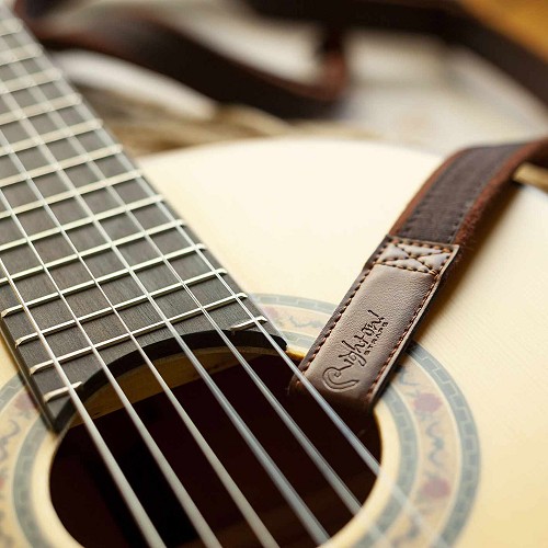 Gitarrengurte für klassische, Flamenco- und Akustikgitarren