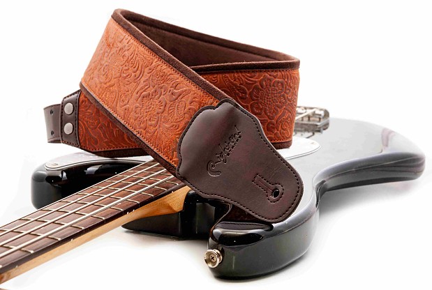 Sandokan-80 Brown Bass Strap | Comfort & Style1