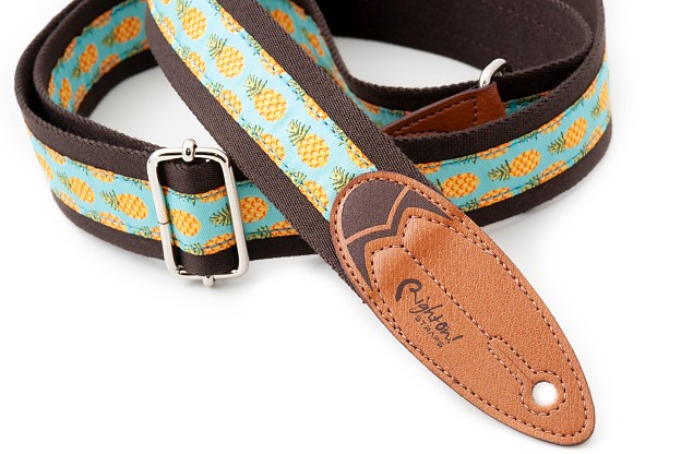 Guitar strap ukulele strap for ukulele Malibu brown1