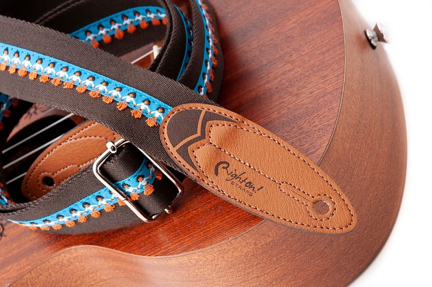 Guitar strap ukulele strap for ukulele Waimea brown1
