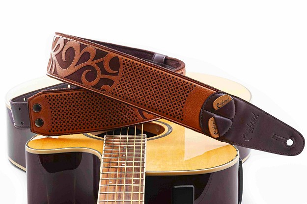 Nashville Light brown Guitar Strap