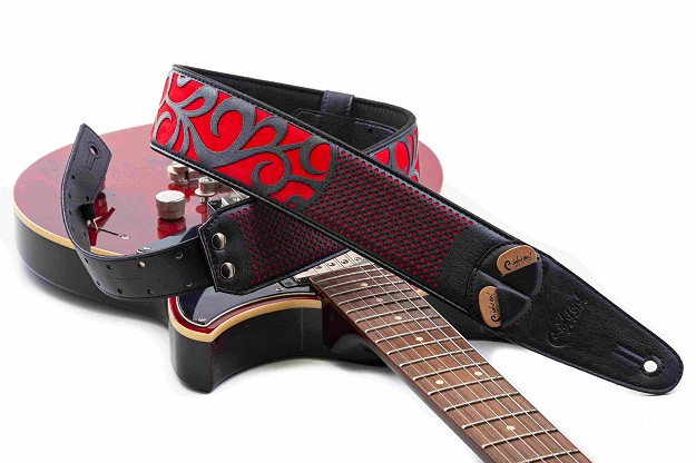 Nashville Red Guitar Strap