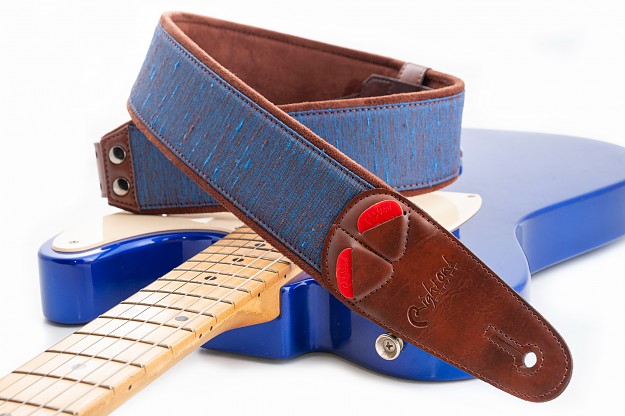 Boxeo Blue Guitar Strap