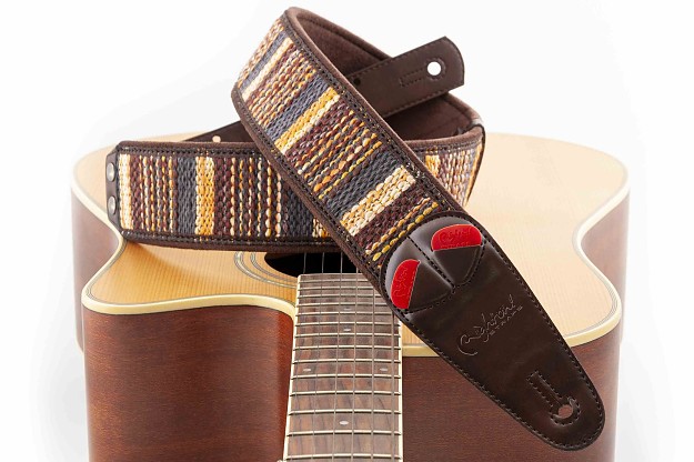 Maracaibo Brown Guitar Strap | RightOn! Straps1