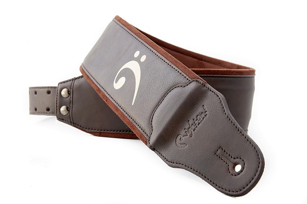 Fakey Brown Bass Strap | Style and Comfort with Bass Clef Design1