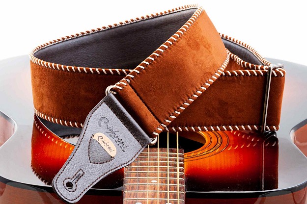 Yeehaw Light Brown Guitar Strap