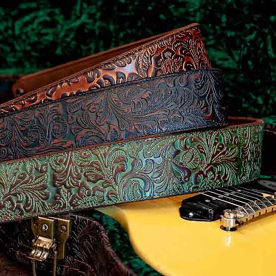 LEATHERCRAFT, leather guitar straps