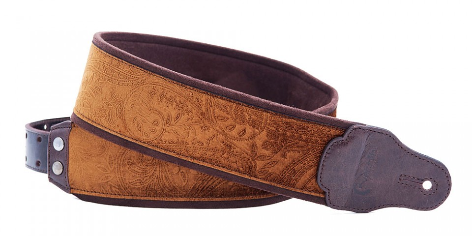 RightOn! Cashmere Canyon guitar and bass strap