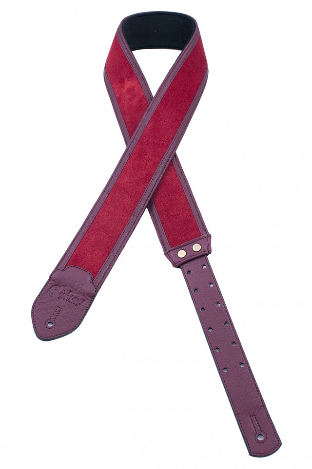 RightOn! Smart Red guitar and bass strap