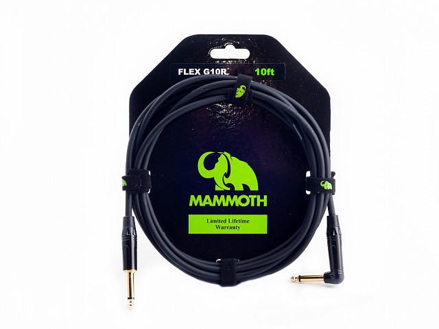Cable 3 m. Mammoth MAM-FLEX-G10R angled