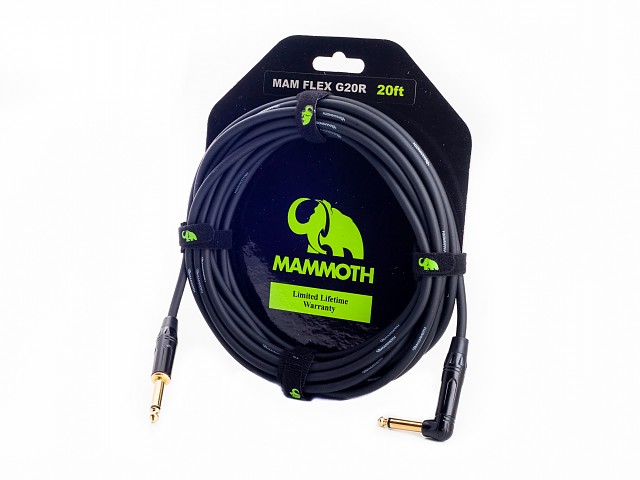 Cable 6 m. Mammoth MAM-FLEX-G20R acodado