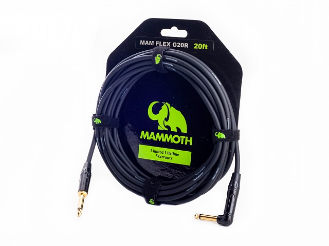 Cable 6 m. Mammoth Mam-Flex-G20R acodado
