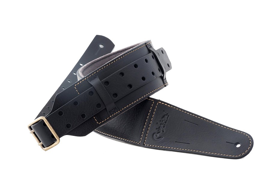 guitar strap - BACKBEAT BLACK