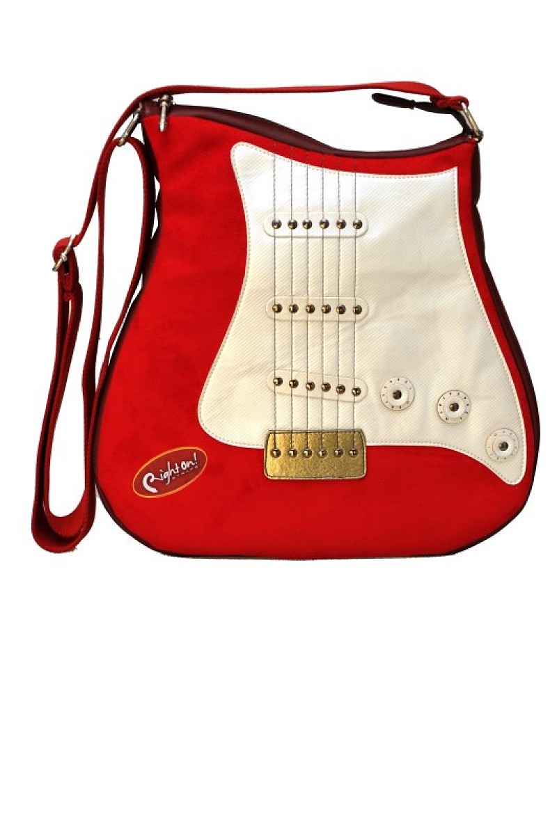 Bolso, bandolera Guitarra Rojo