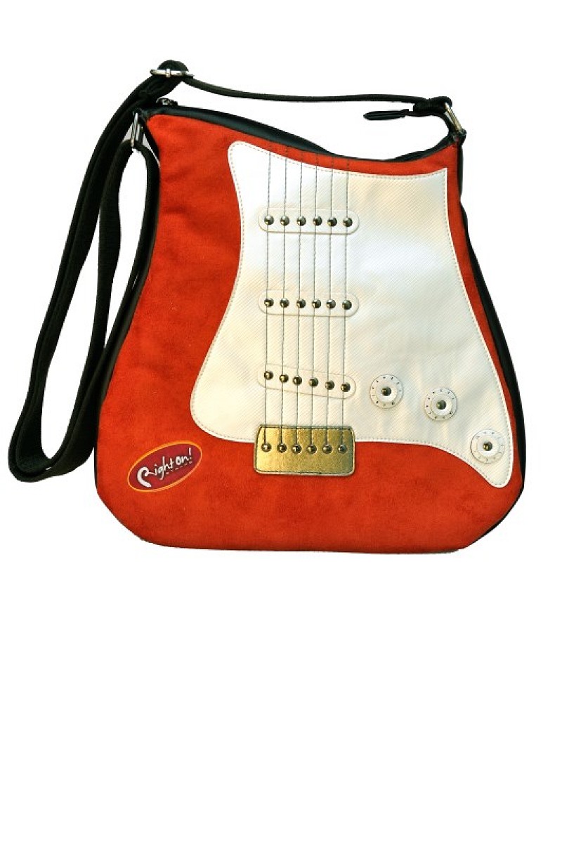 guitar shape shoulder bag