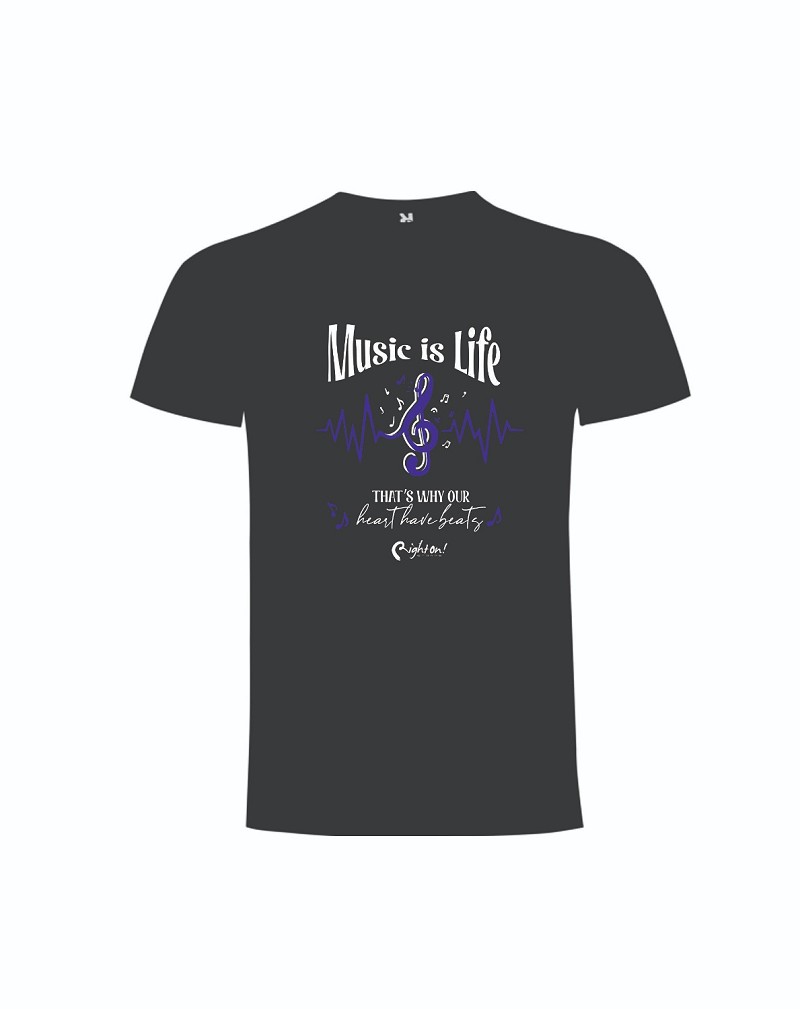 RightOn! BEATS Design T-Shirt