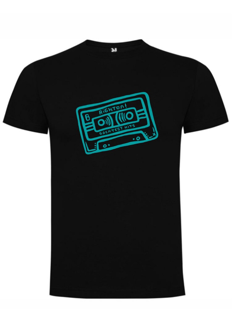 RightOn! CASSETTE Design T-Shirt